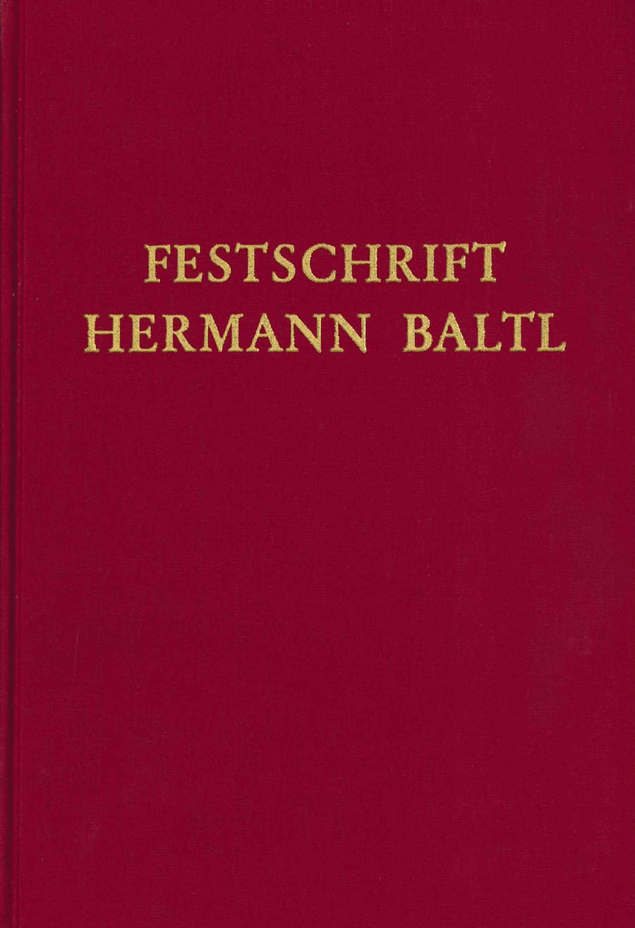Festschrift Hermann Baltl