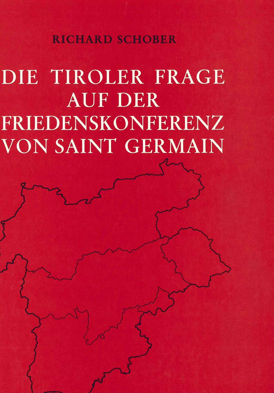 Die Tiroler Frage auf der Friedenskonferenz von Saint Germain