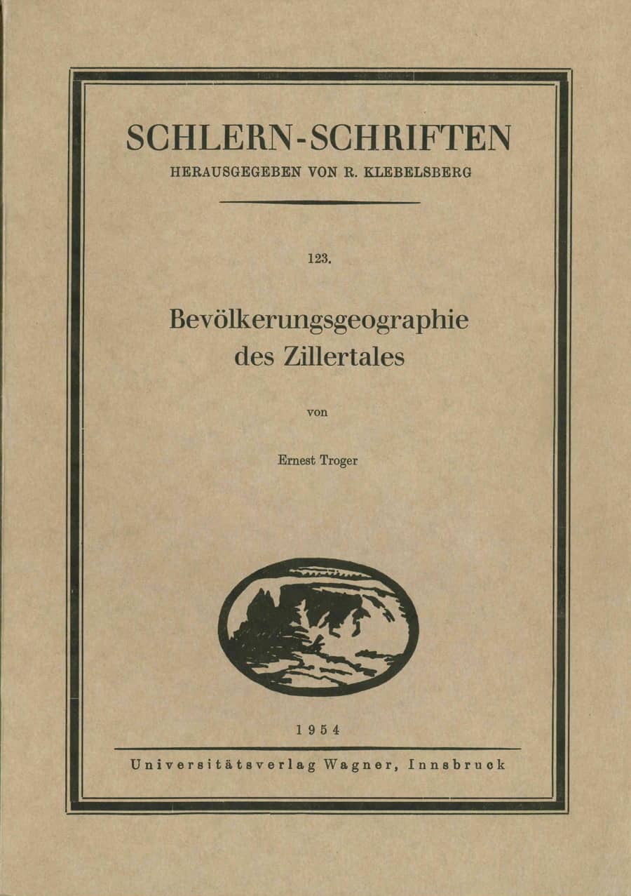 Bevölkerungsgeographie des Zillertales