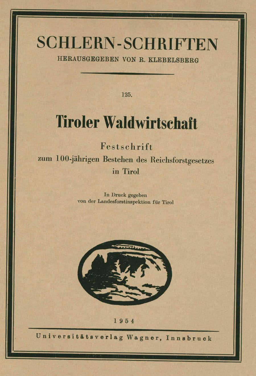 Tiroler Waldwirtschaft