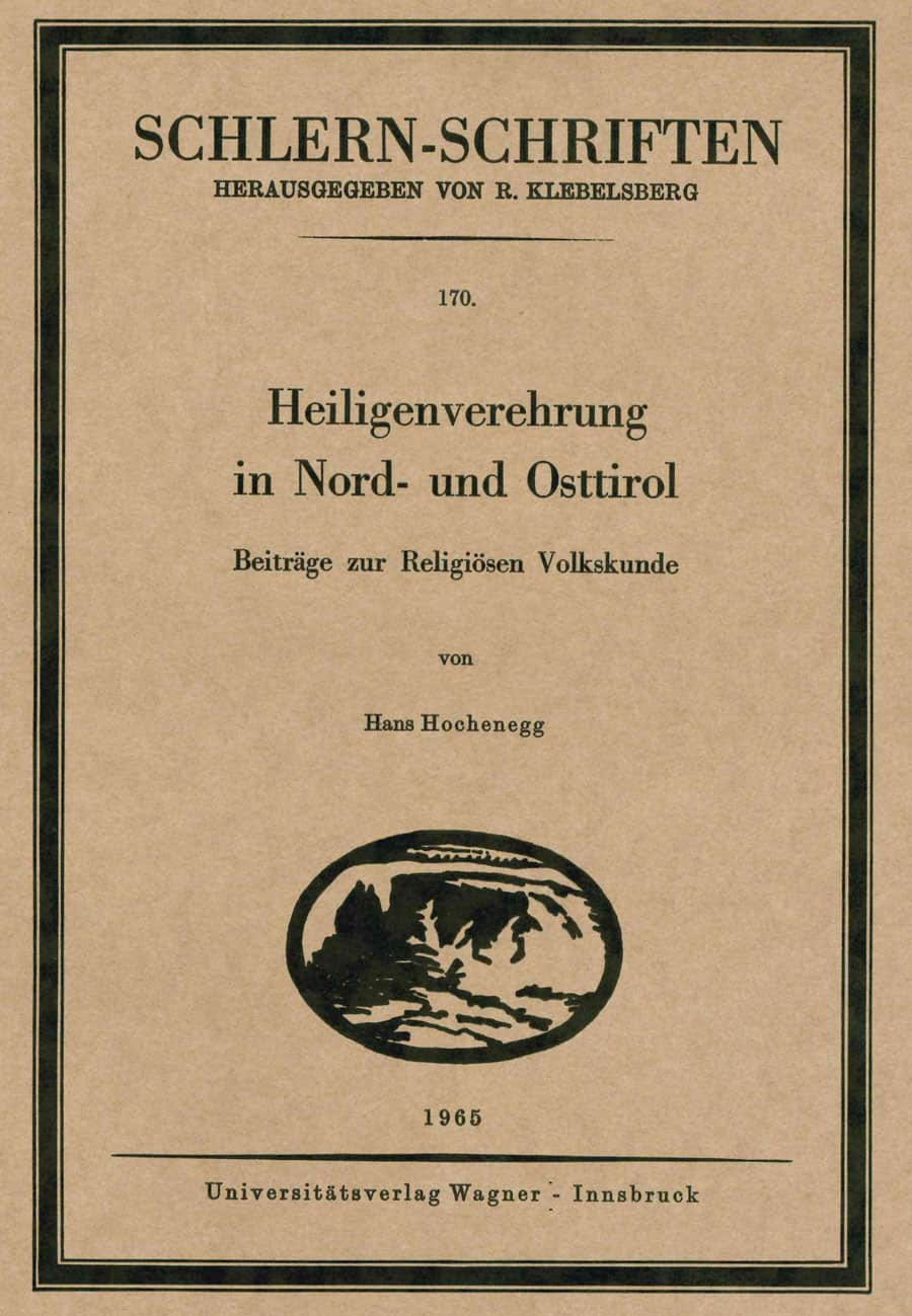 Heiligenverehrung in Nord- und Osttirol