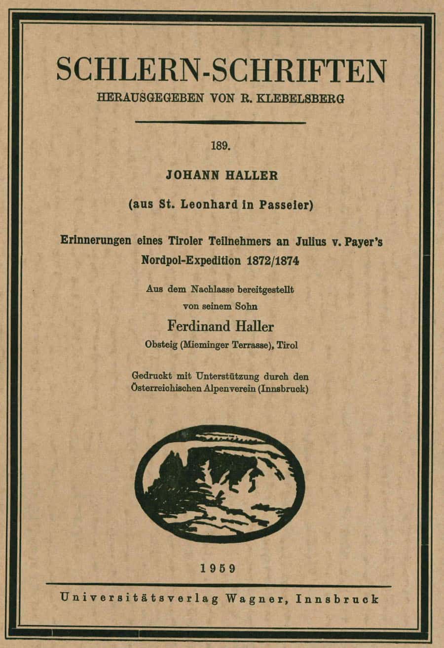 Johann Haller (aus St. Leonhard in Passeier)