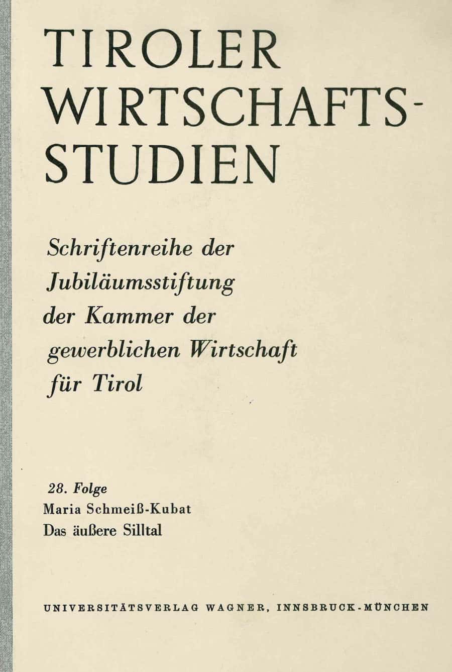 Das äußere Silltal