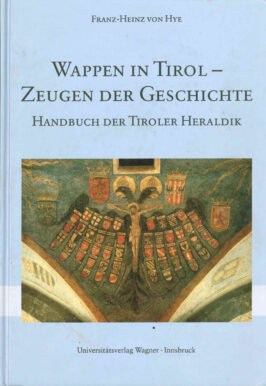 Cover Hardcover Wappen in Tirol - Zeugen der Geschichte