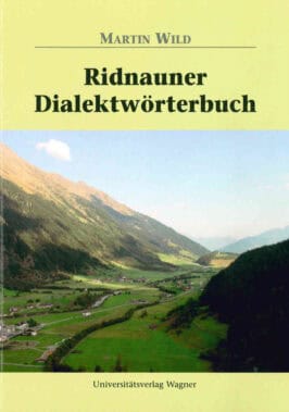Cover Taschenbuch Ridnauner Dialektwörterbuch