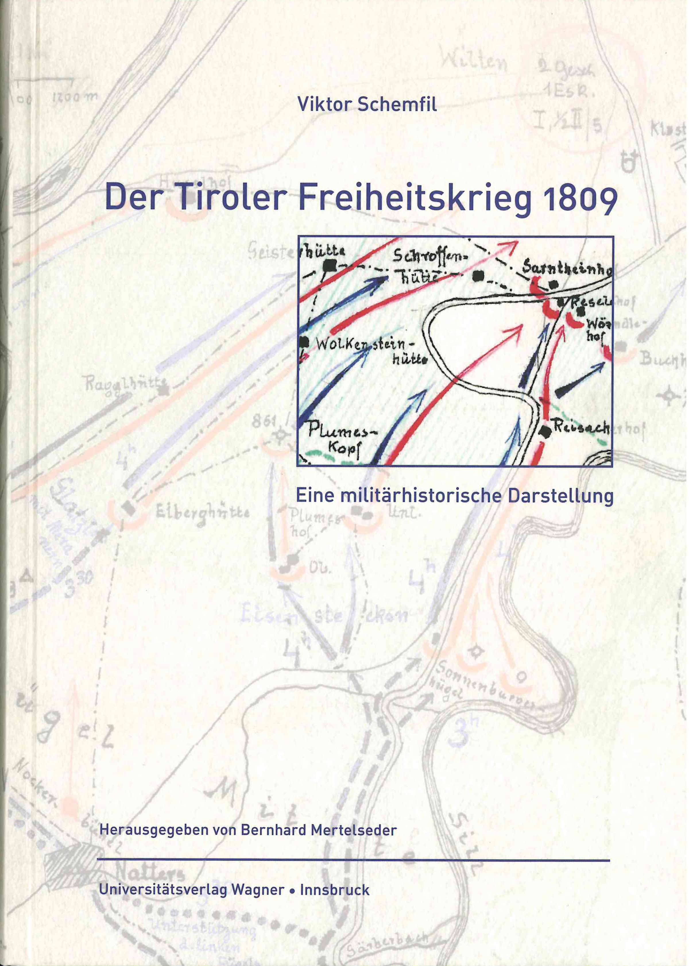 Cover Hardcover Der Tiroler Freiheitskrieg 1809