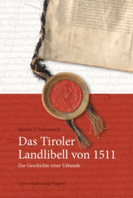 Cover Hardcover Das Tiroler Landlibell von 1511