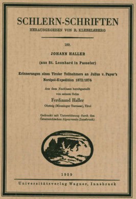 Cover Taschenbuch Johann Haller (aus St. Leonhard in Passeier)