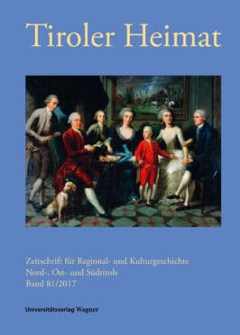 Cover Taschenbuch Tiroler Heimat 81 (2017)