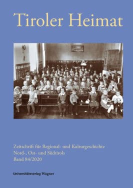 Cover Taschenbuch Tiroler Heimat 84 (2020)