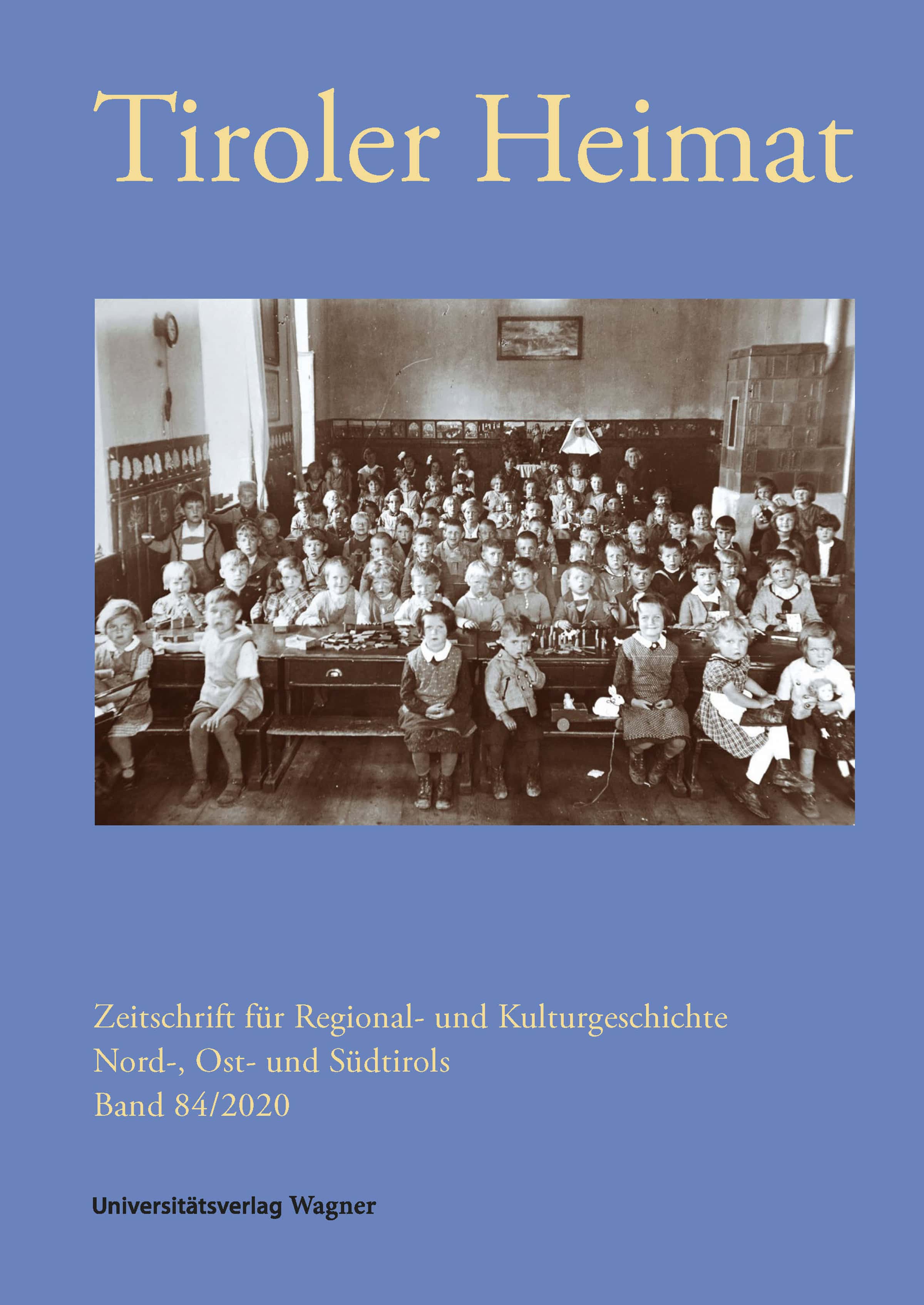 Cover Taschenbuch Tiroler Heimat 84 (2020)