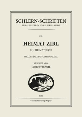 Cover Hardcover Heimat Zirl