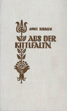 Cover Hardcover Aus der Kittlfaltn
