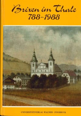 Cover Hardcover Brixen im Thale. 788-1988