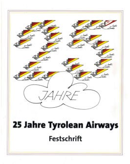 Cover Hardcover 25 Jahre Tyrolean Airways