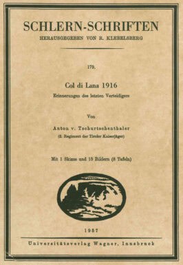 Cover Taschenbuch Col di Lana 1916