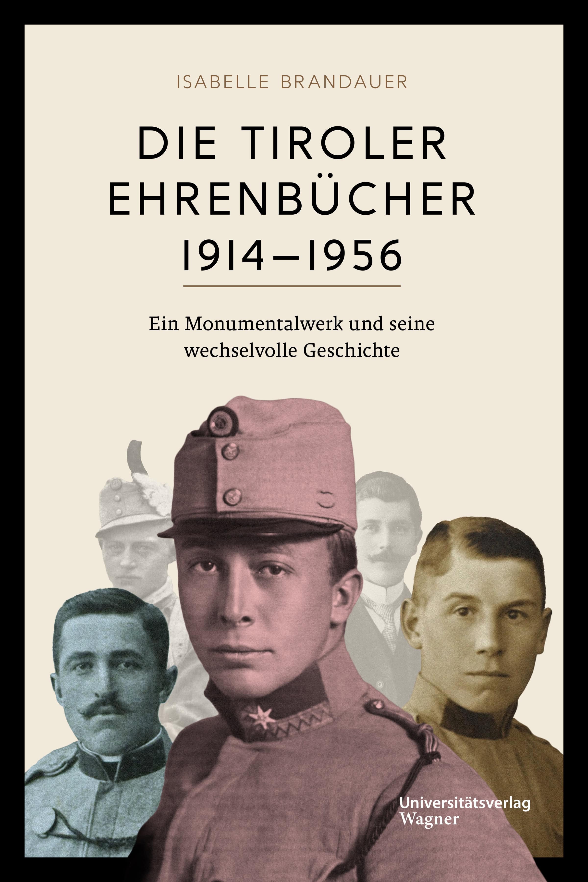 Cover Hardcover Die Tiroler Ehrenbücher 1914–1956