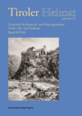 Cover Taschenbuch Tiroler Heimat 88 (2024)