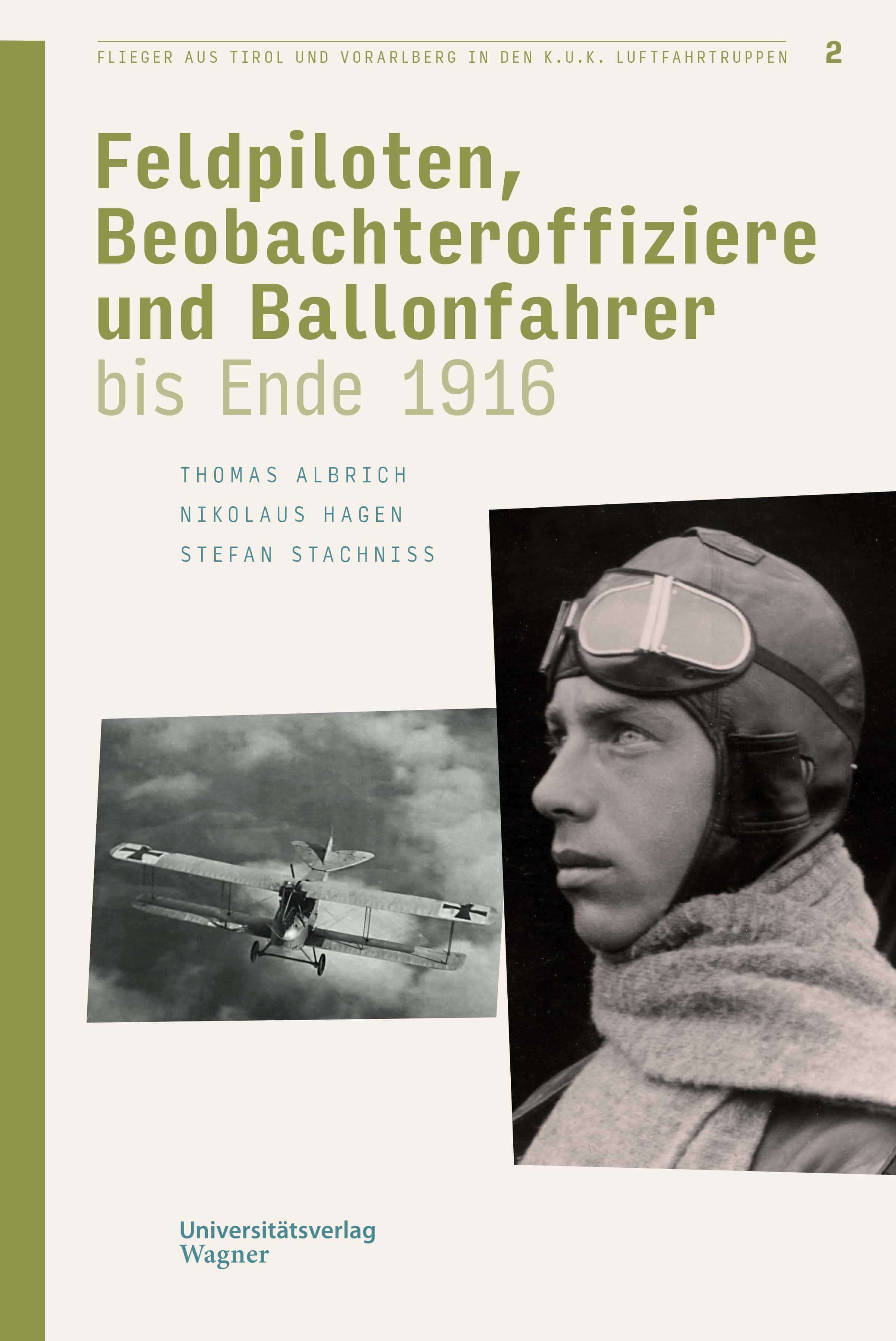 Cover Hardcover Flieger aus Tirol und Vorarlberg in den k.u.k. Luftfahrtruppen Bd. 2
