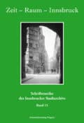 Cover Taschenbuch Zeit - Raum - Innsbruck 15