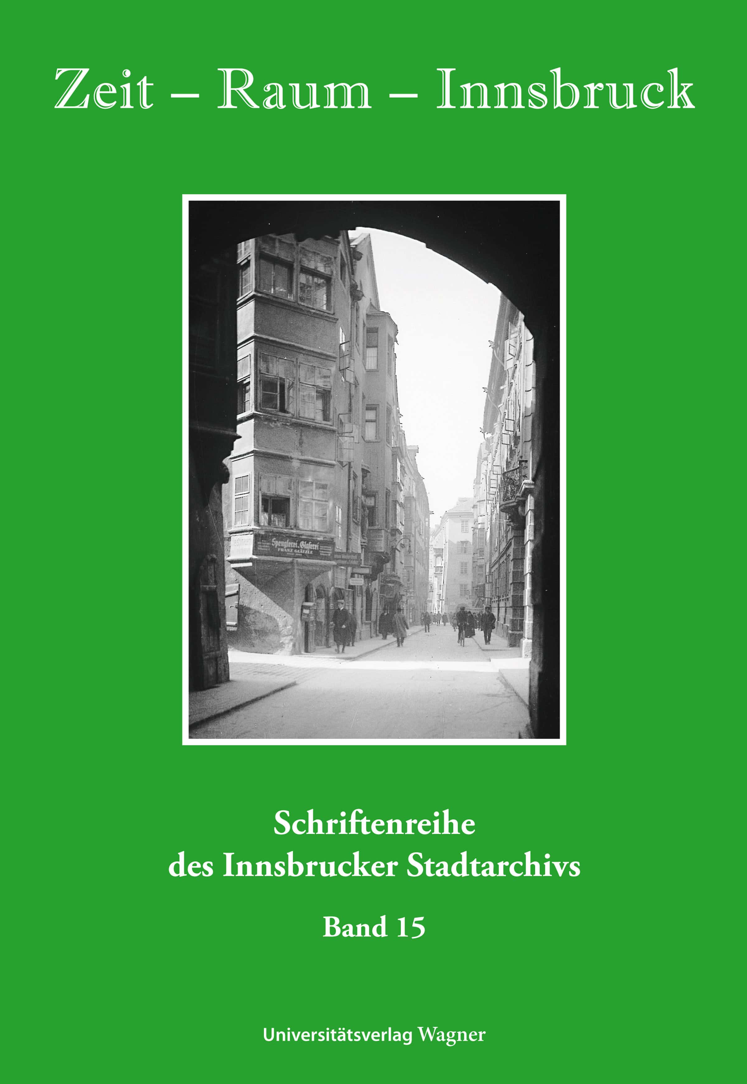 Cover Taschenbuch Zeit - Raum - Innsbruck 15